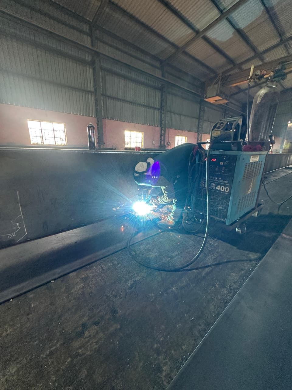 Industrial Welding Operation